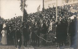 Flag Raising, Ground Breaking Ceremony - PPIE San Francisco, CA 1915 Panama-Pacific Exposition Postcard Postcard Postcard