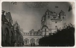 Mission Towers and Court, California State Building Pan-Pac State Int. Exposition San Francisco, CA 1915 Panama-Pacific Expositi Postcard