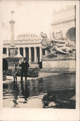 Fountain Of The Setting Sun, Court of the Universe P.P.I.E. San Francisco, CA 1915 Panama-Pacific Exposition Postcard Postcard Postcard