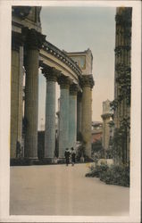 Colonnade at Palace of Fine Arts, Panama-Pacific International Exposition San Francisco, CA 1915 Panama-Pacific Exposition Postc Postcard