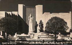 Court of Pacifica Golden Gate International Exposition 39 San Francisco, CA 1939 San Francisco Exposition Moulin Postcard Postca Postcard