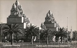 Elephant Towers, Golden Gate International Exposition '39 Postcard