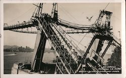 Bay Bridge Anchorage Island San Francisco, CA Piggott Photo Postcard Postcard Postcard