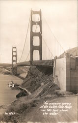 Towers of the Golden Gate Bridge San Francisco, CA Postcard Postcard Postcard