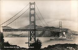 Golden Gate Bridge Postcard