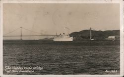 The Golden Gate Bridge San Francisco, CA Postcard Postcard Postcard