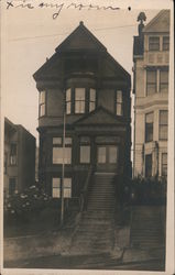 Painted Lady - Victorian House San Francisco, CA Postcard Postcard Postcard