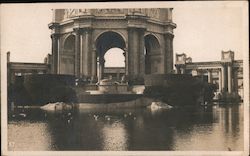 Palace of Fine Arts and Lagoon, Panama-Pacific International Exposition Postcard