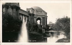 Palace of Fine Arts Postcard