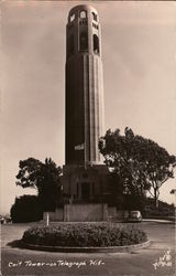 Coit Tower on Telegraph Hill San Francisco, CA Postcard Postcard Postcard