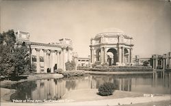 Palace of Fine Arts Postcard