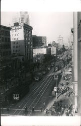 View of Market Street San Francisco, CA Postcard Postcard Postcard