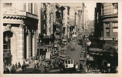 Powell St at Market Postcard