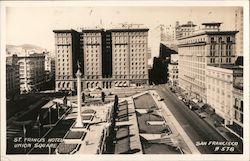 St. Francis Hotel Union Square San Francisco, CA Postcard Postcard Postcard