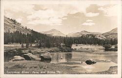 Tuolumne River-Dana and Gibbs Yosemite Valley, CA Postcard Postcard Postcard