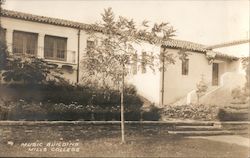 Music Building Mills College Oakland, CA Postcard Postcard Postcard