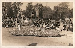 Parade Float by Safeway Stores California Postcard Postcard Postcard