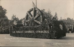 Los Angeles Chamber of Commerce, Tournament of Roses Parade Postcard