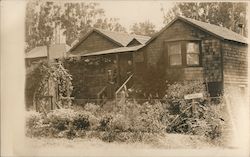 Shingled House, Possibly Pacific Grove Postcard