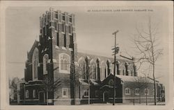 St. Paul's Church, Lake District Oakland, CA Postcard Postcard Postcard