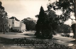 View of New Memorial Columbarium - Cypress Lawn Memorial Park Postcard