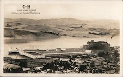 C & H Pure Cane Sugar. Refinery at Crockett, California Postcard