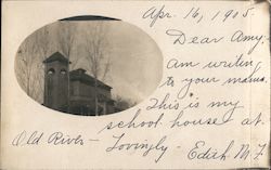 Old River School House Bakersfield, CA Postcard Postcard Postcard