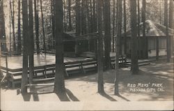 Red Mens' Park Nevada City, CA Postcard Postcard Postcard