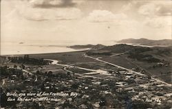 Bird's Eye View of San Francisco Bay Postcard