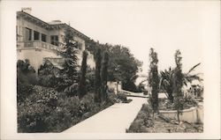 Hearst Castle View Postcard