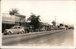 Street Scene San Luis Obispo? Postcard