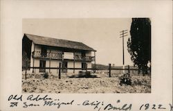 Rios-Caledonia Adobe San Miguel, CA Postcard Postcard Postcard