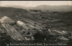 San Juan Portland cement plant. San Juan in distance. 1908 San Juan Bautista, CA Postcard Postcard Postcard