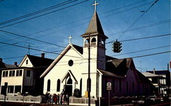 St. Mary's Star-Of-The Sea, Talbot Street And Baltimore Avenue Postcard