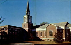 The First Baptist Church Postcard