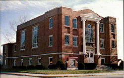 Central Christian Church, 201 South First St Postcard