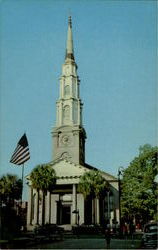 The Independent Presbyterian Church Savannah, GA Postcard Postcard