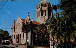 The Beautiful And Imposing Flagler Memorial Presbyterian Church Postcard