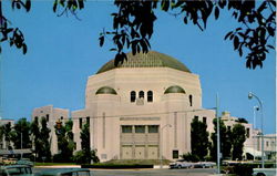 Temple Emanu-El Synagogue, Washington Avenue Postcard