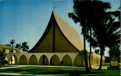 Calvary United Methodist Church, Federal Hwy and First Ave, So. Lake Worth, FL Postcard Postcard