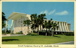 Second Presbyterian Church Of Ft. Lauderdale Fort Lauderdale, FL Postcard Postcard