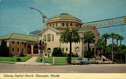 Calvary Baptist Church Clearwater, FL Postcard Postcard