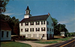 Road Church Stonington, CT Postcard Postcard