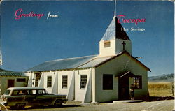 Greetings From Tecopa Hot Springs Postcard