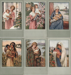 Set of 6: Mothers of the World Postcard