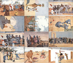 Set of 12: Humor in Egypt Postcard Postcard Postcard