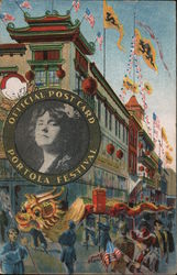 Portola Festival Postcard