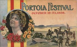 Portola Festival Oct. 19-23, 1909 Postcard