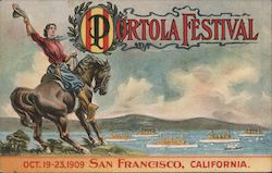 Portola Festival Postcard