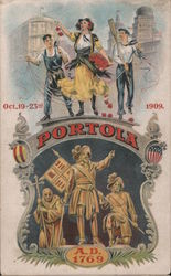 Portola Festival Postcard